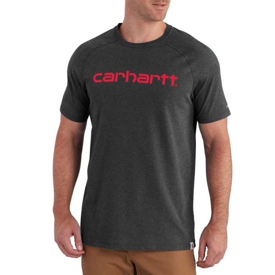 *SALE* ONLY XL-TALL LEFT!! Carhartt Relaxed Fit Force Cotton Delmont Graphic Crewneck S/S Shirt